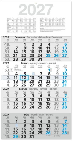 4-Monatskalender M4MF