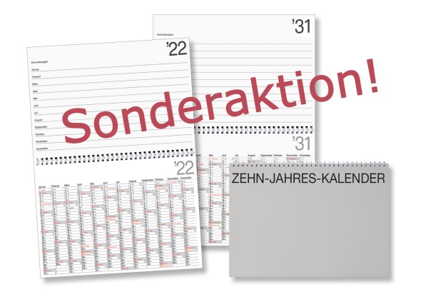 Zehnjahreskalender ZK