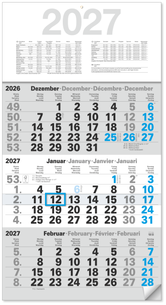 3-Monatskalender M3PR